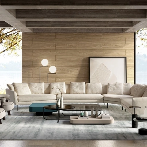 Divano angolare Re Feel di Vibieffe