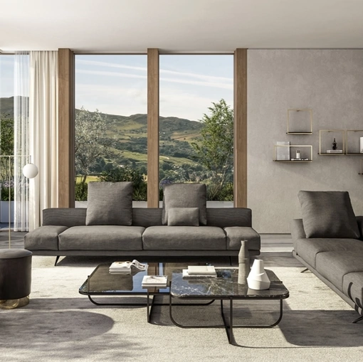 Divano lineare Re Set di Vibieffe