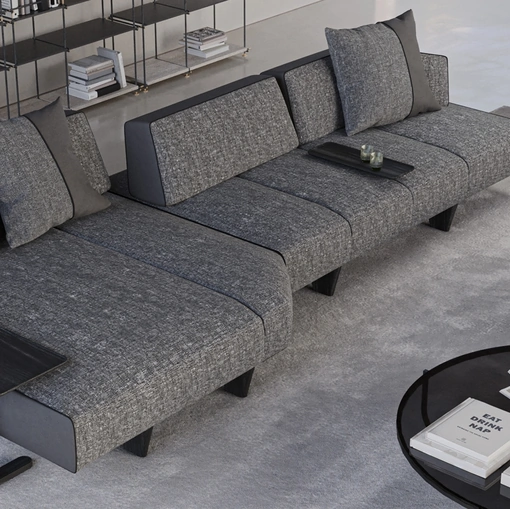 Divano Lane con penisola di Vibieffe