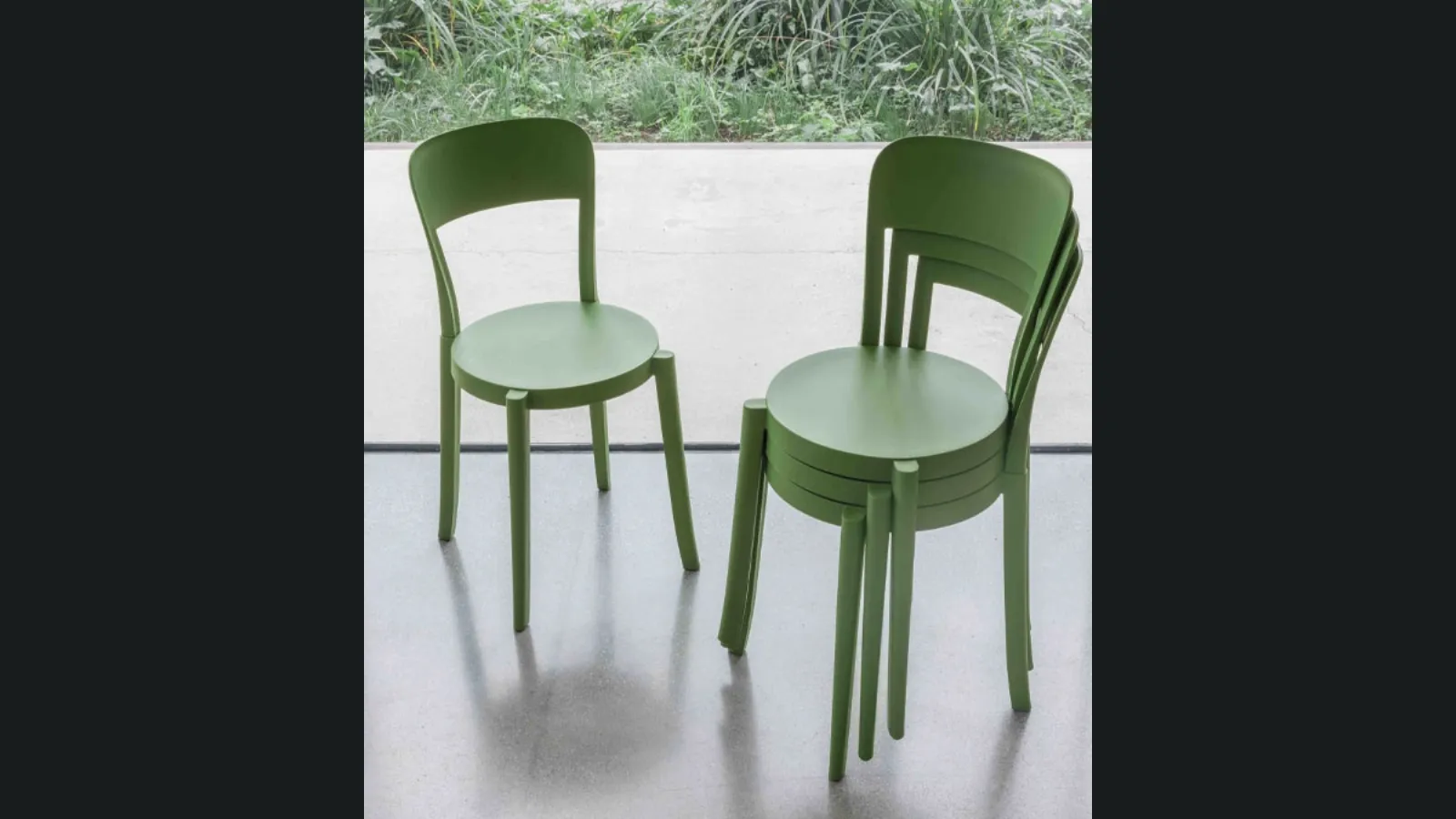 Sedia impilabile Lilly di Altacom