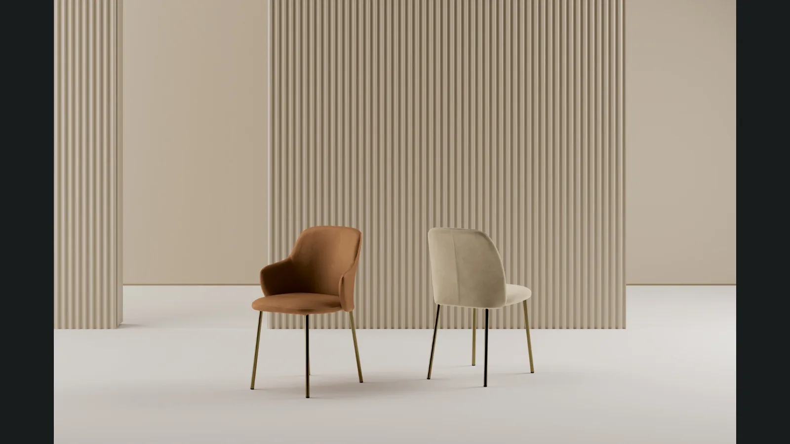 Sedia Vivian di Bontempi