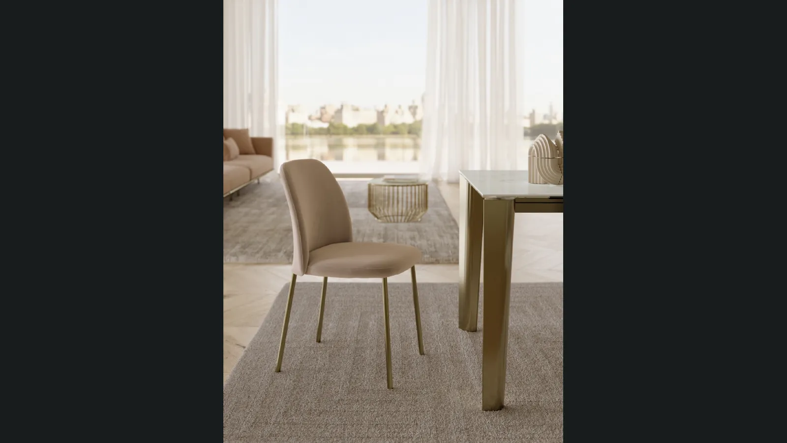 Sedia Vivian di Bontempi