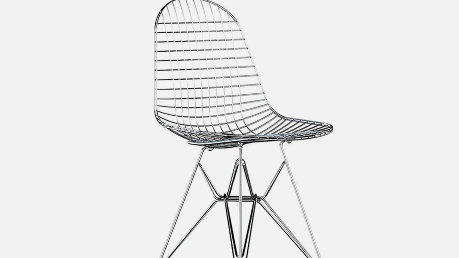 Sedia Eleganza in acciaio cromato di Sigerico