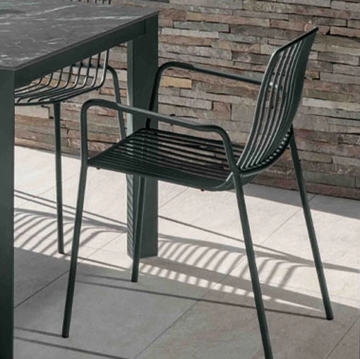 Sedia in metallo Jasmine di Altacom