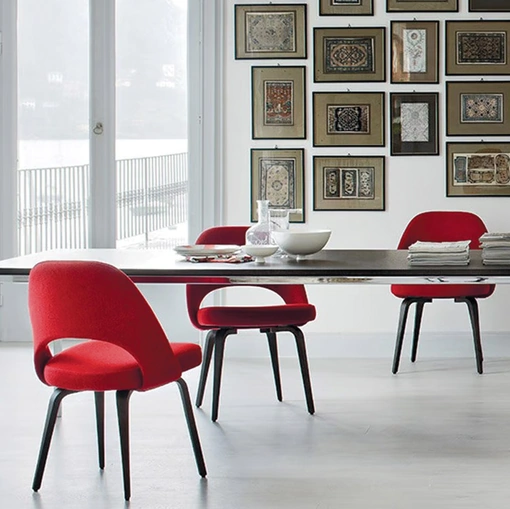 Sedia Modernità in tessuto imbottito di Sigerico