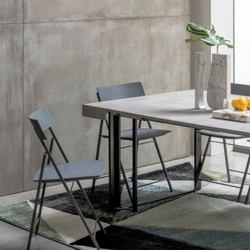 Sedia pieghevole Pepper in plastica e metallo di Sedie Brianza