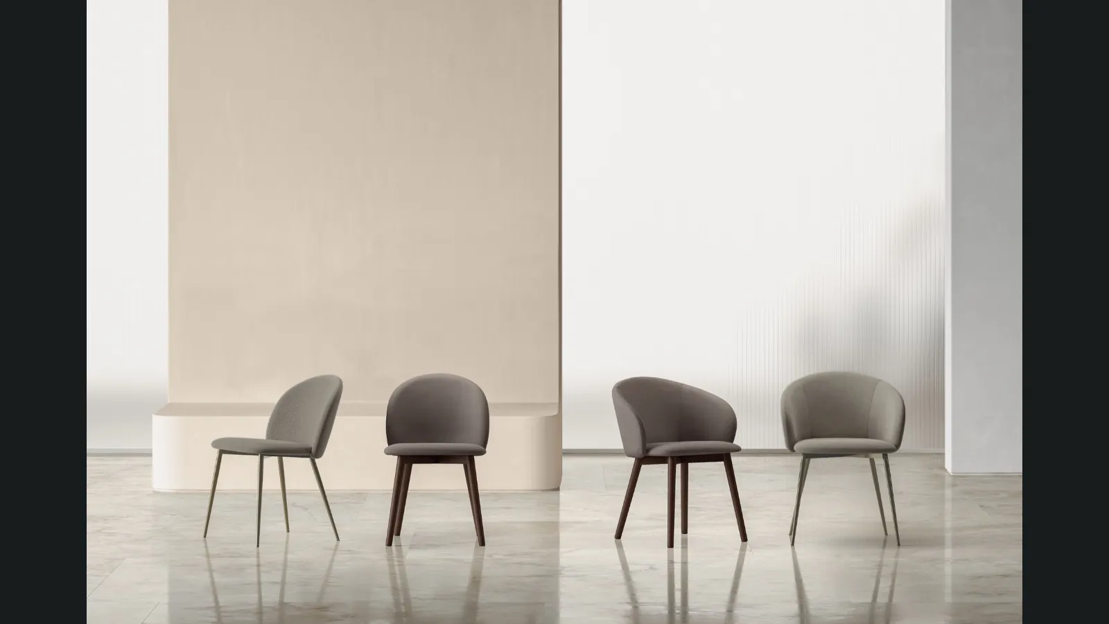 Sedia Rebecca di Bontempi