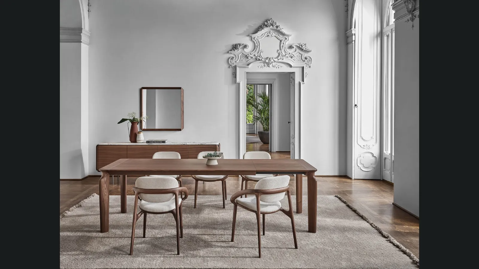 Tavolo allungabile Amphora di Porada