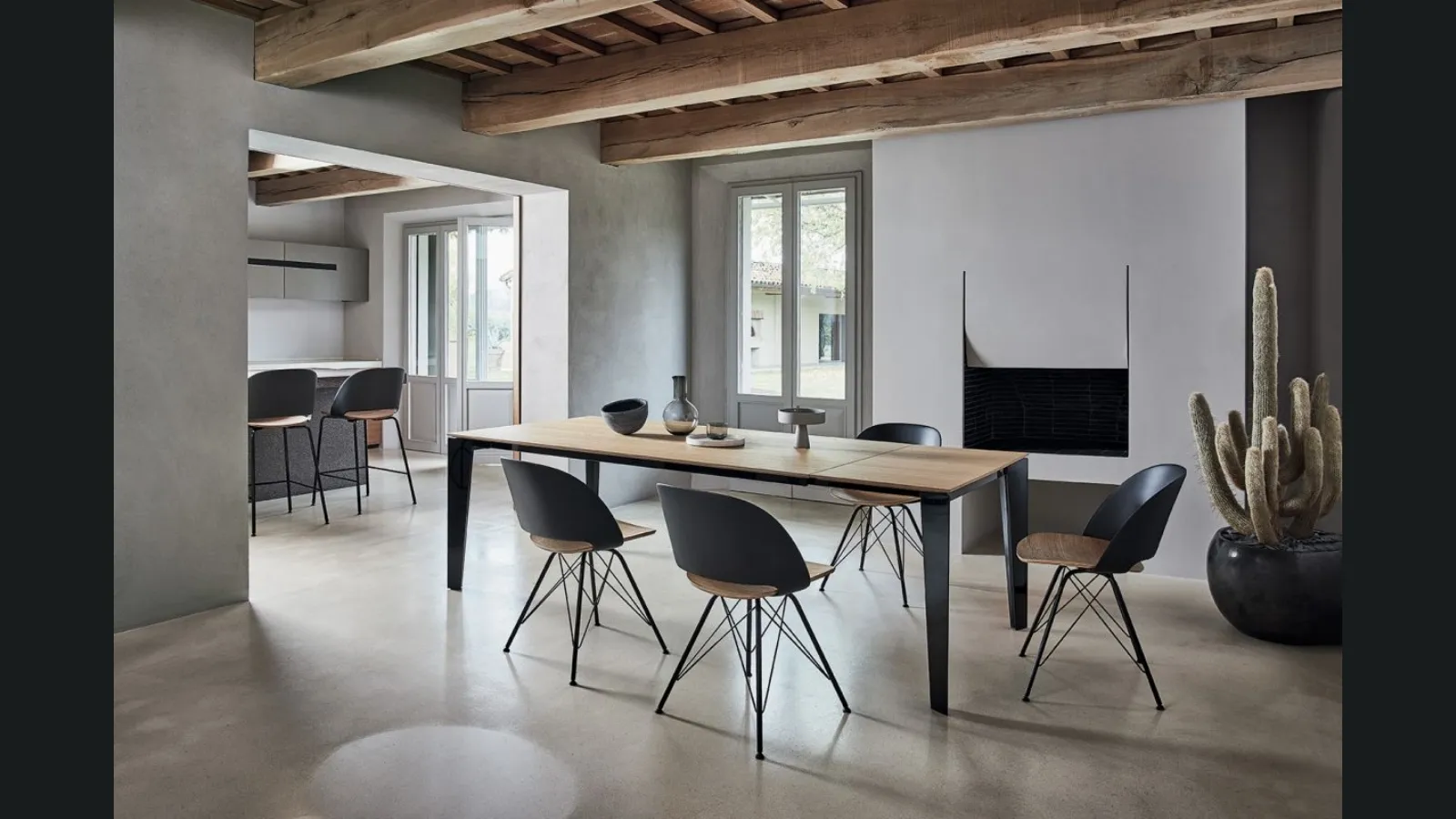 Tavolo allungabile Cruz di Bontempi