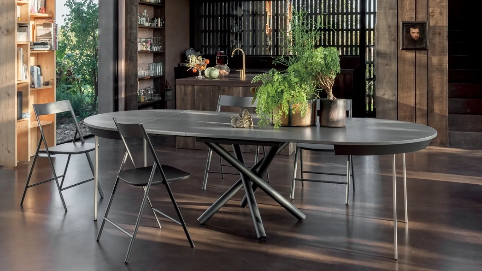 Tavolo Fahrenheit Round di Altacom