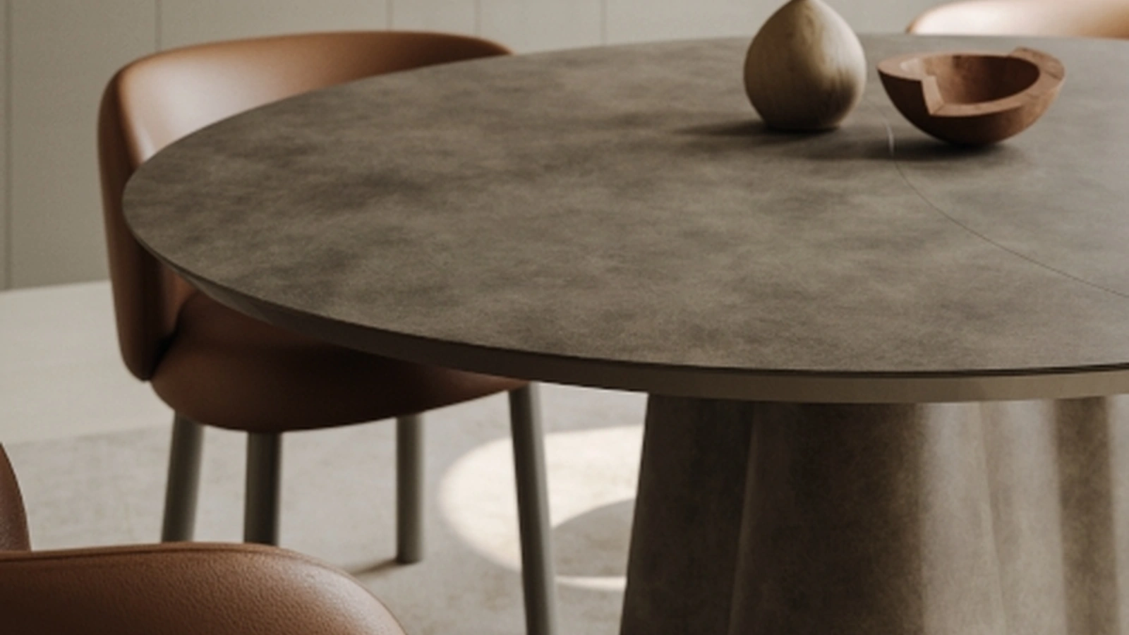 Tavolo Jupe Round di Ronda Design