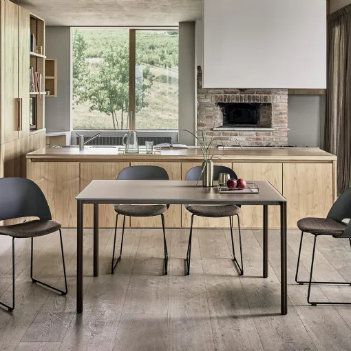 Tavolo Moon Basso di Bontempi