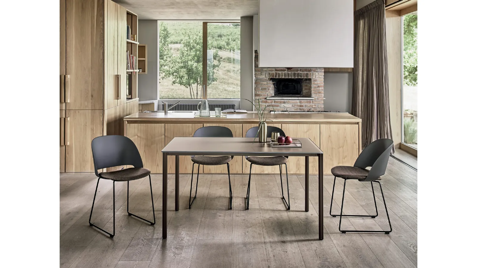 Tavolo Moon Basso di Bontempi