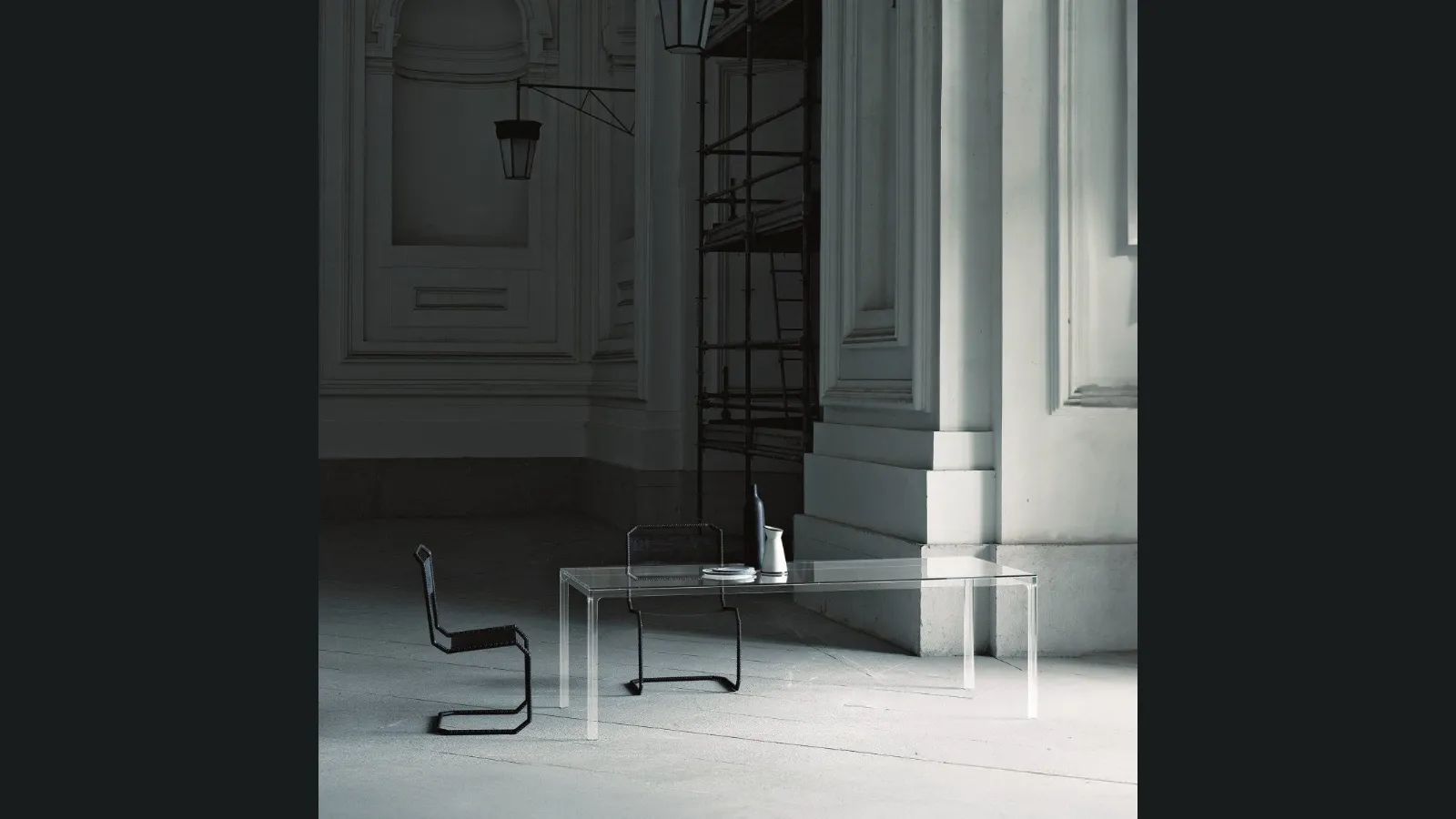 Tavolo Oscar Rettangolare di Glas Italia