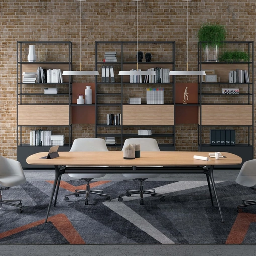 Tavolo con piano in legno P016 di Estel