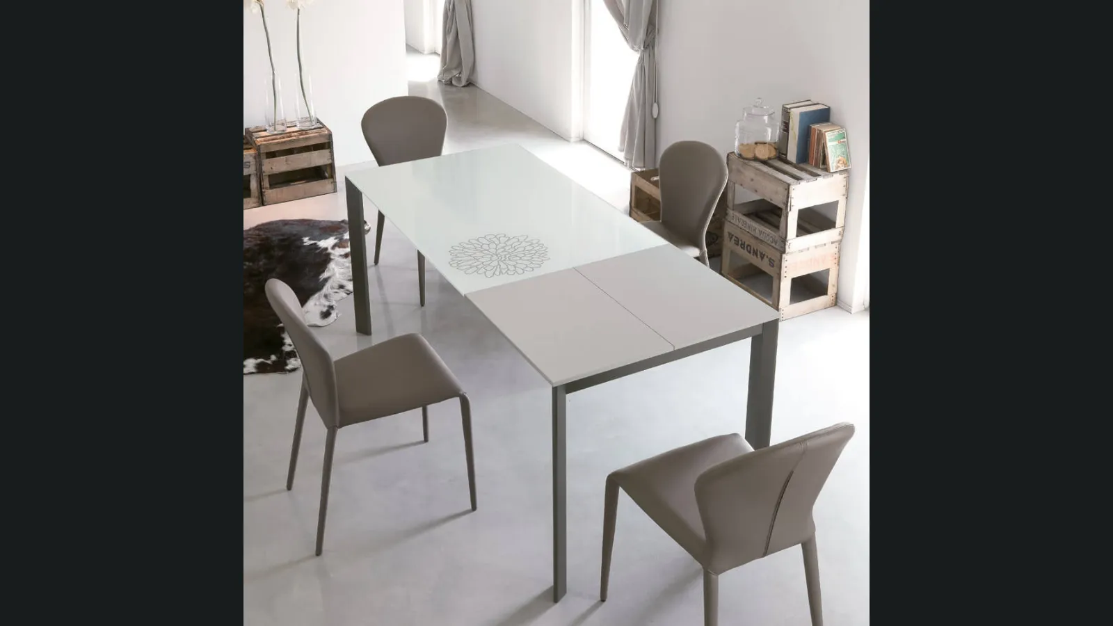 Tavolo allungabile Gervaso di Ponti Terenghi