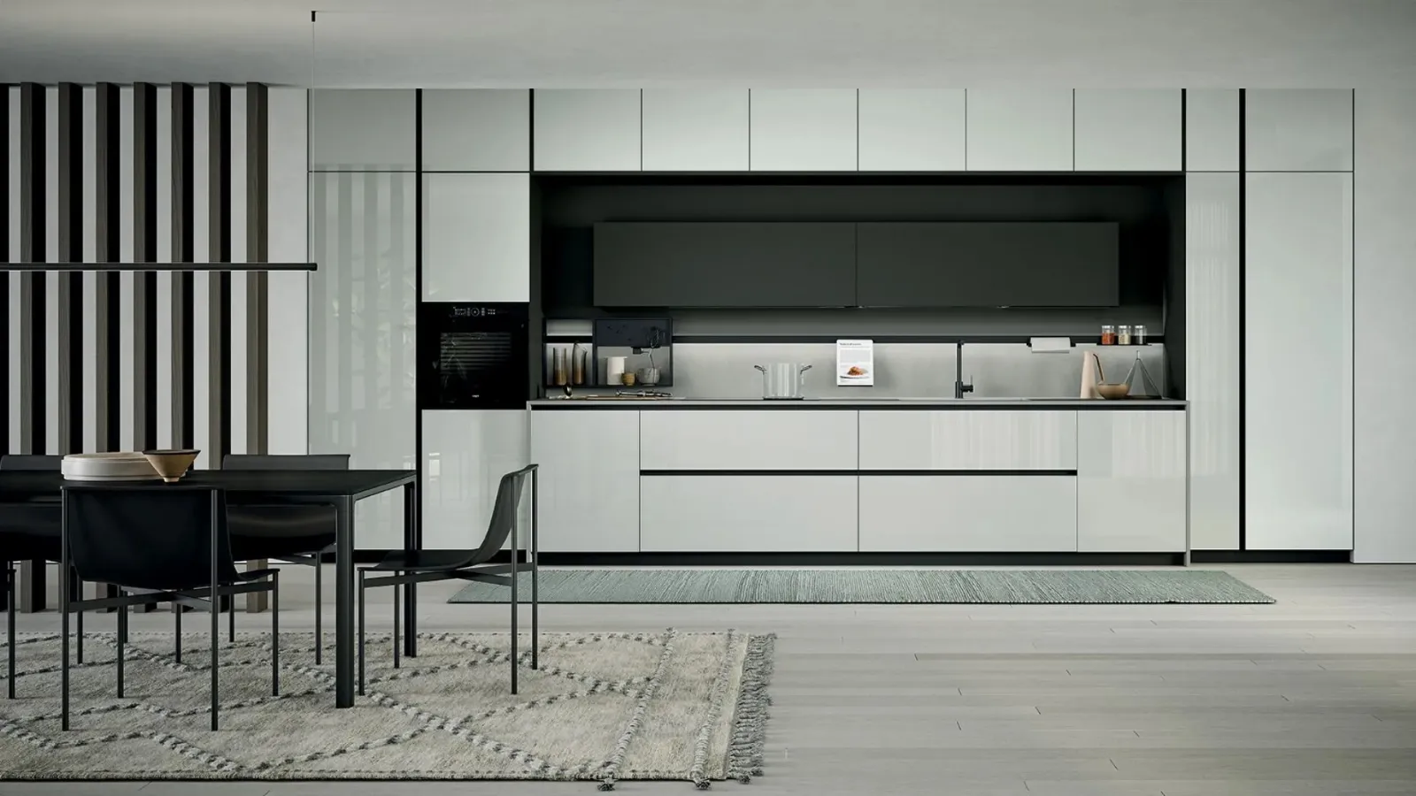 Cucina Moderna lineare Aria Tech 02 di Forma Cucine