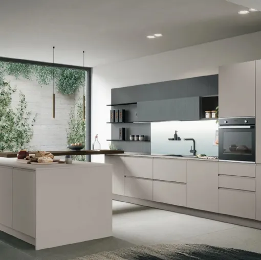 Cucina Moderna con penisola Joy 04 di Forma Cucine