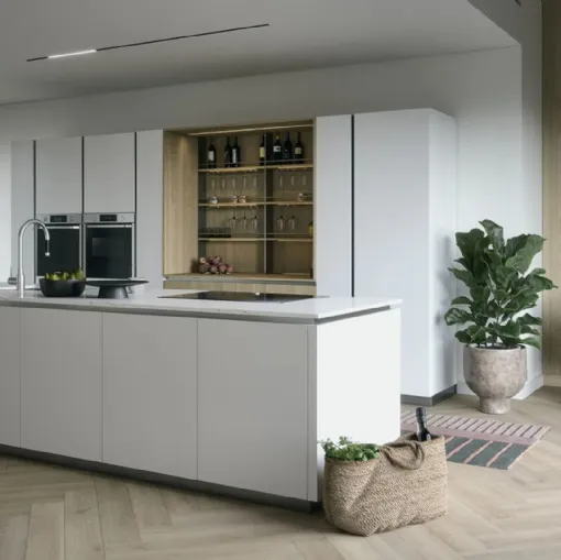 Cucina Moderna con isola Trend 04 di Forma Cucine
