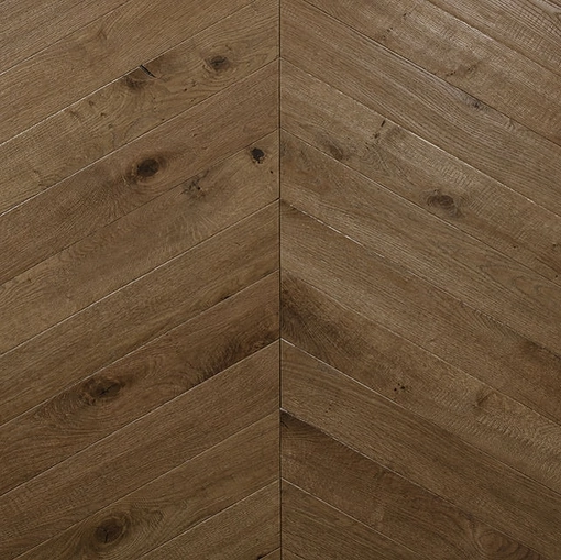Parquet Floor Strutture Brandy Chevron in essenza rovere di Giacobazzi