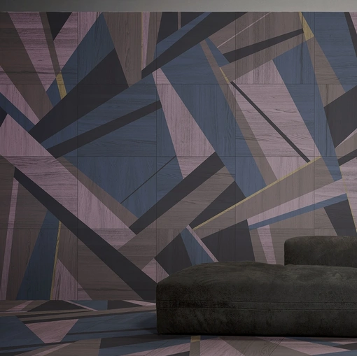 Parquet Grafiche Clipper in impiallacciatura rovere su supporto in multistratodi Giacobazzi