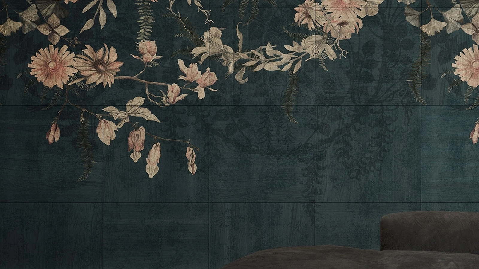 Parquet Grafiche Ginko in impiallacciatura frassino su supporto in multistrato di Giacobazzi