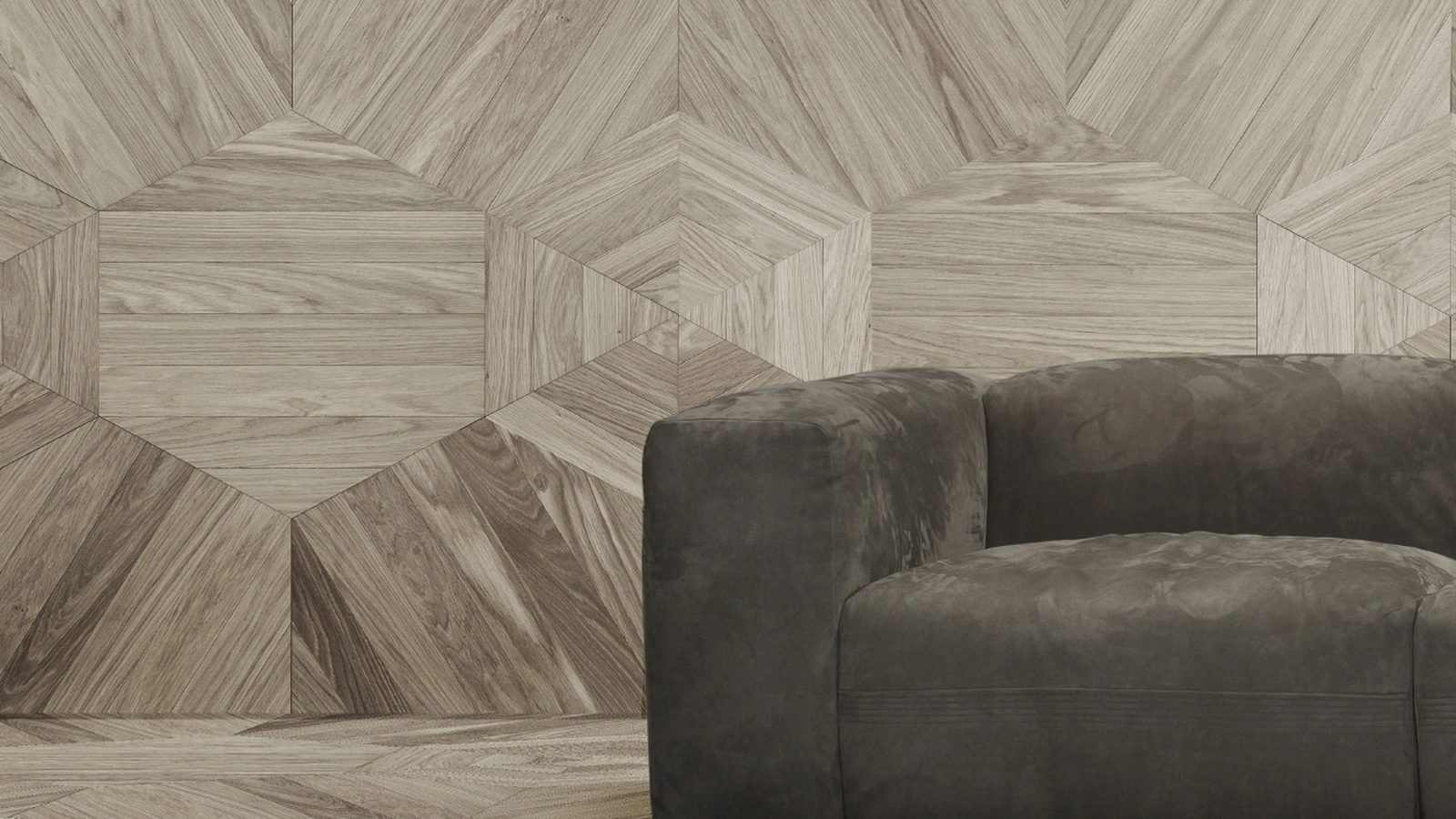 Parquet Mattonelle Mosaico B in essenza di rovere europeo di Giacobazzi