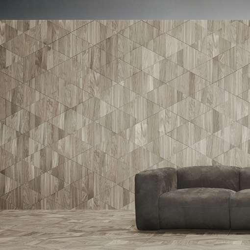 Parquet Mattonelle Triangolo in essenza di rovere europeo di Giacobazzi