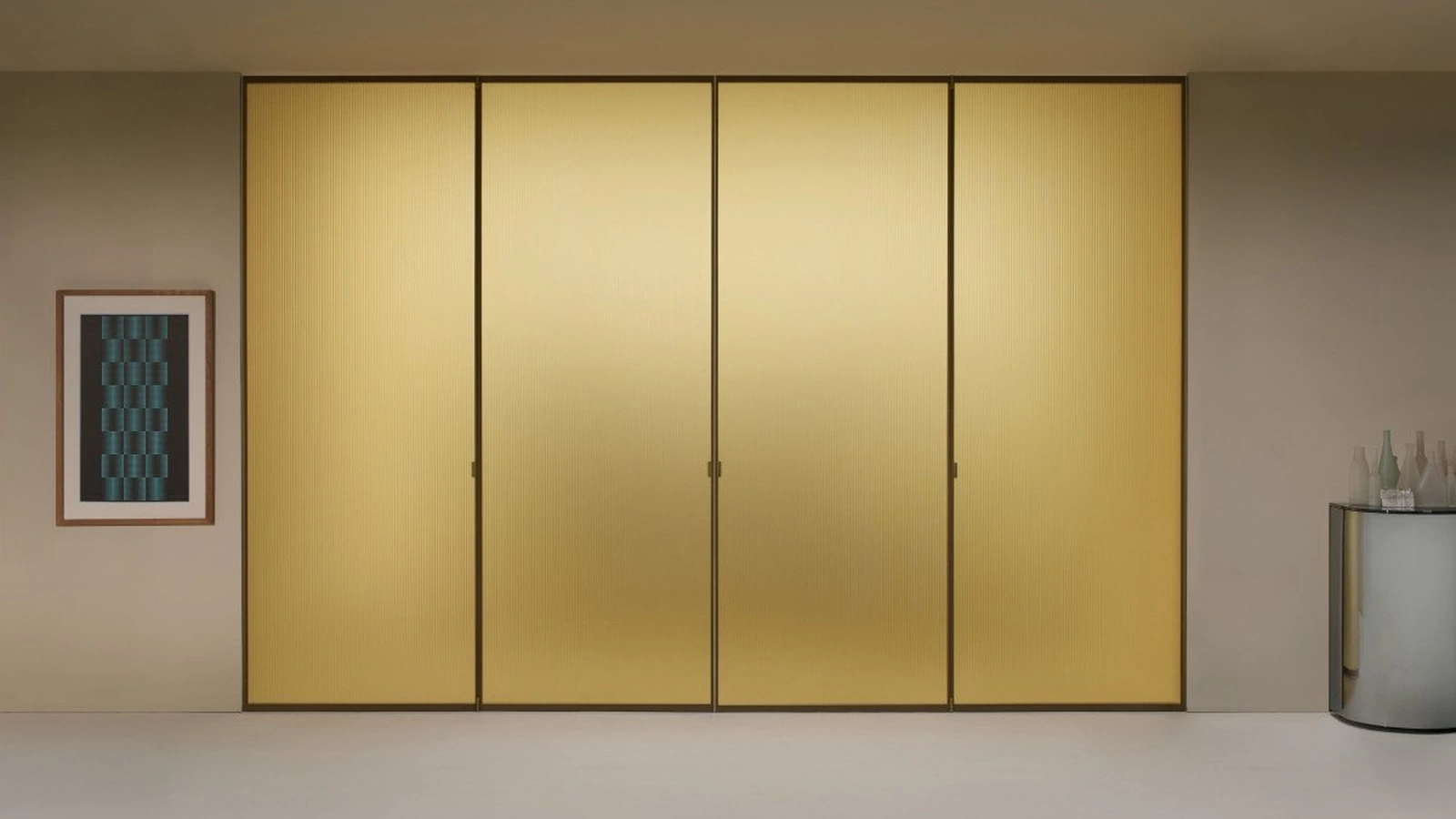 Porta per interni Sherazade Folding di Glas Italia