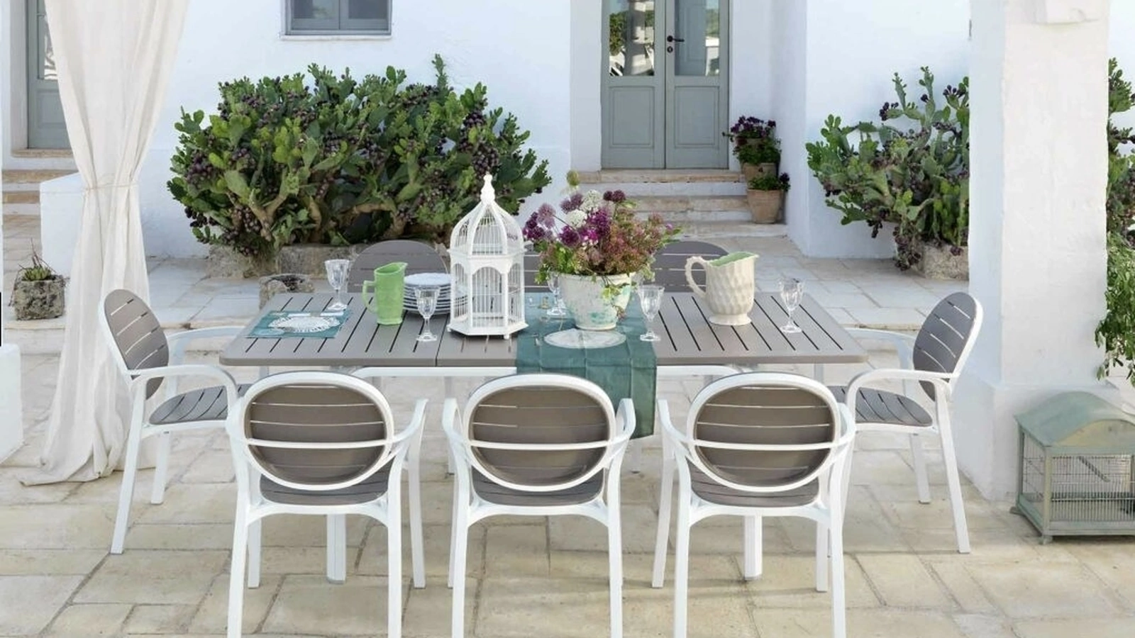 Tavolo allungabile Alloro in polipropilene di Sedie Brianza