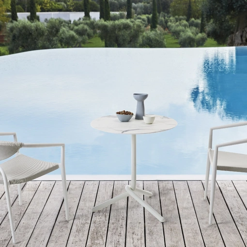 Sedia di design con braccioli Maratea di Roberti