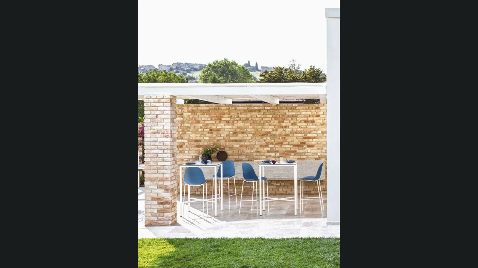 Tavolo Moon Alto di Bontempi