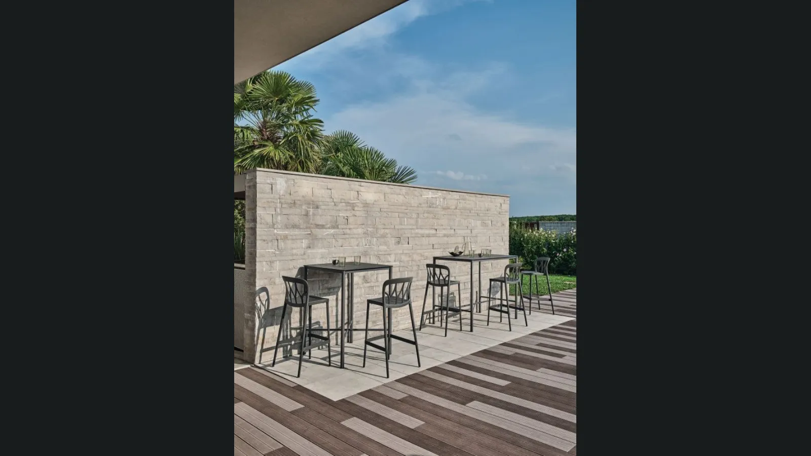 Tavolo Moon Alto di Bontempi