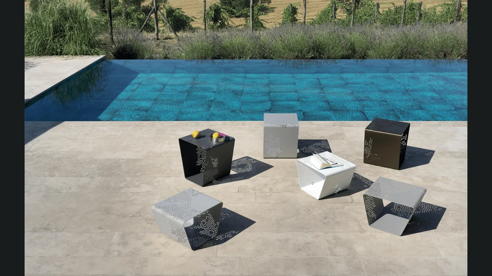 Tavolino da giardino Pattern Outdoor di Bontempi