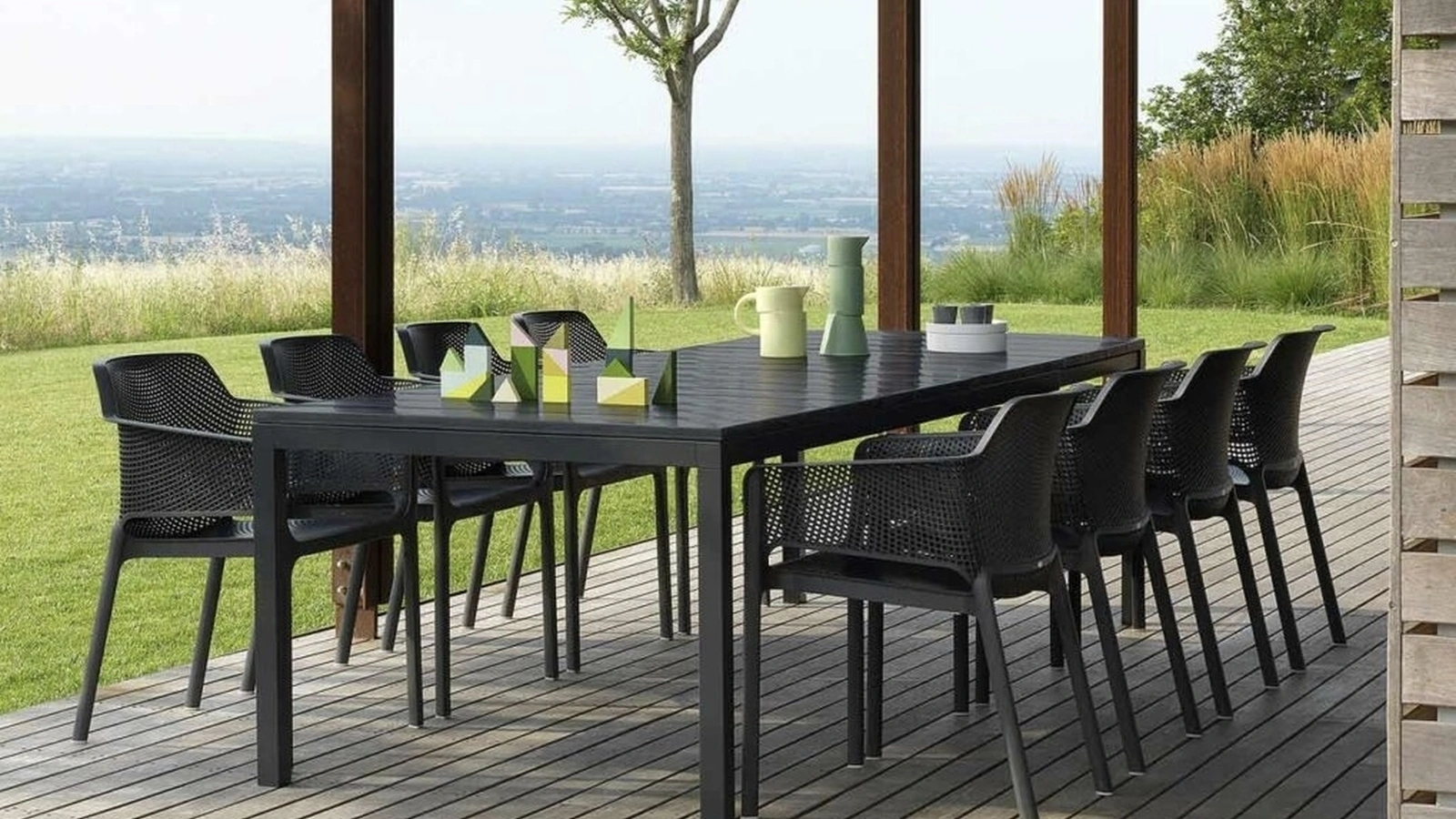 Tavolo Rio allungabile in polipropilene di Sedie Brianza