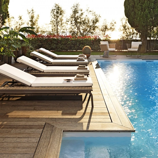 Lettino prendisole Portofino di Roberti