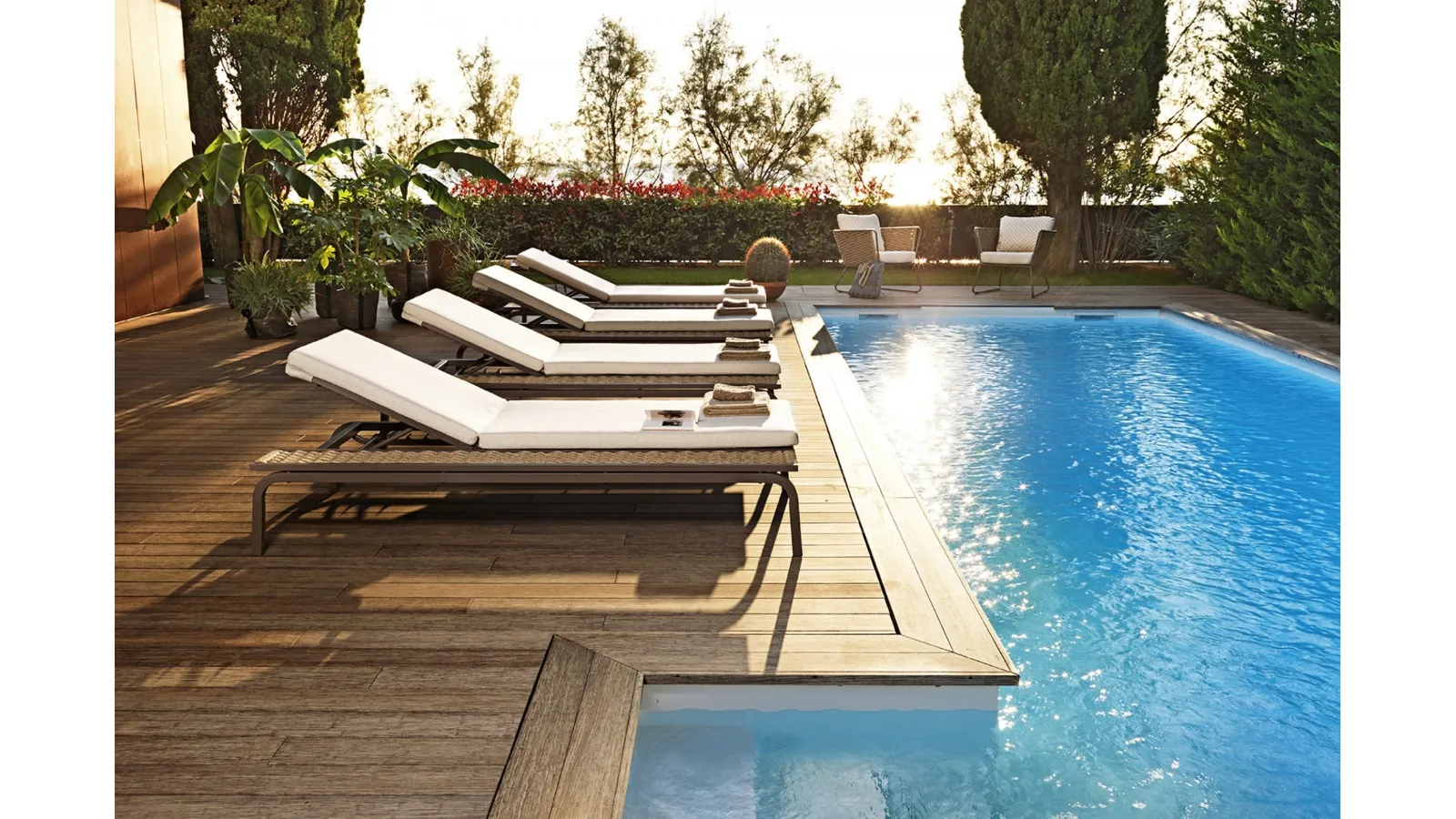 Lettino prendisole Portofino di Roberti