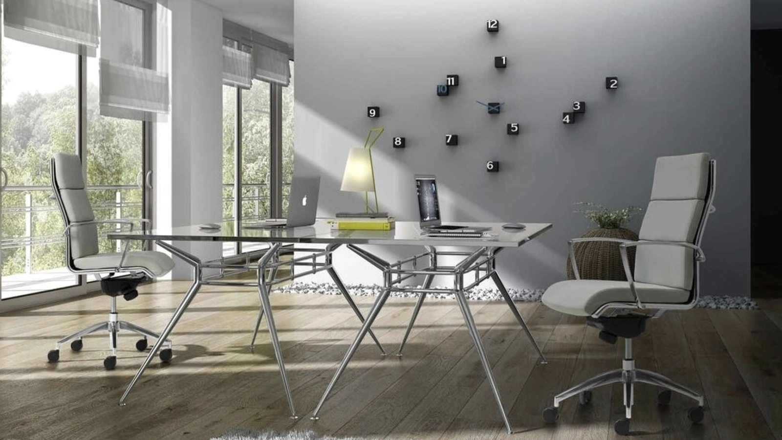 Seduta Operativa Alfa-CU in ecopelle imbottita di Sedie Brianza