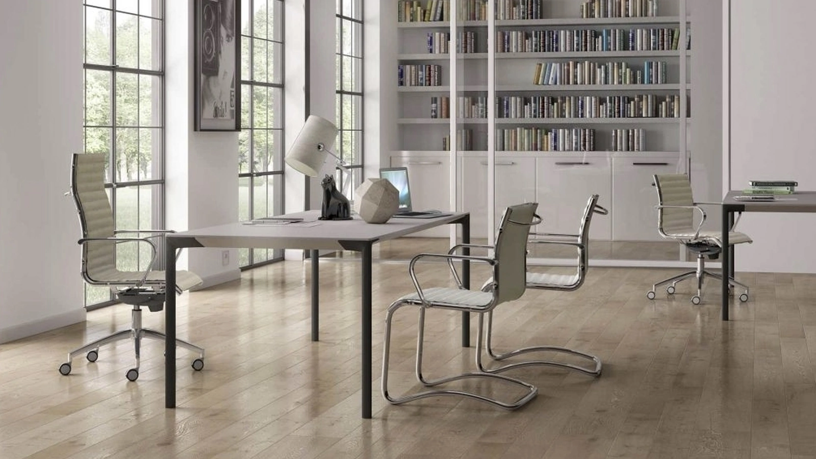 Seduta in tessuto Operativa e Ospiti Alfa-IN di Sedie Brianza