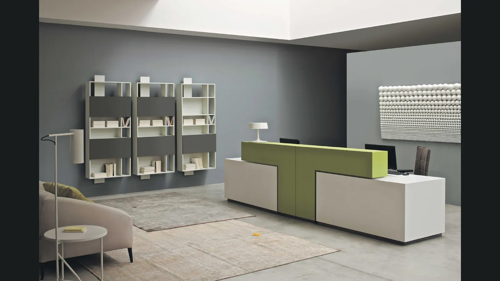 Bancone Reception Bridge di Estel