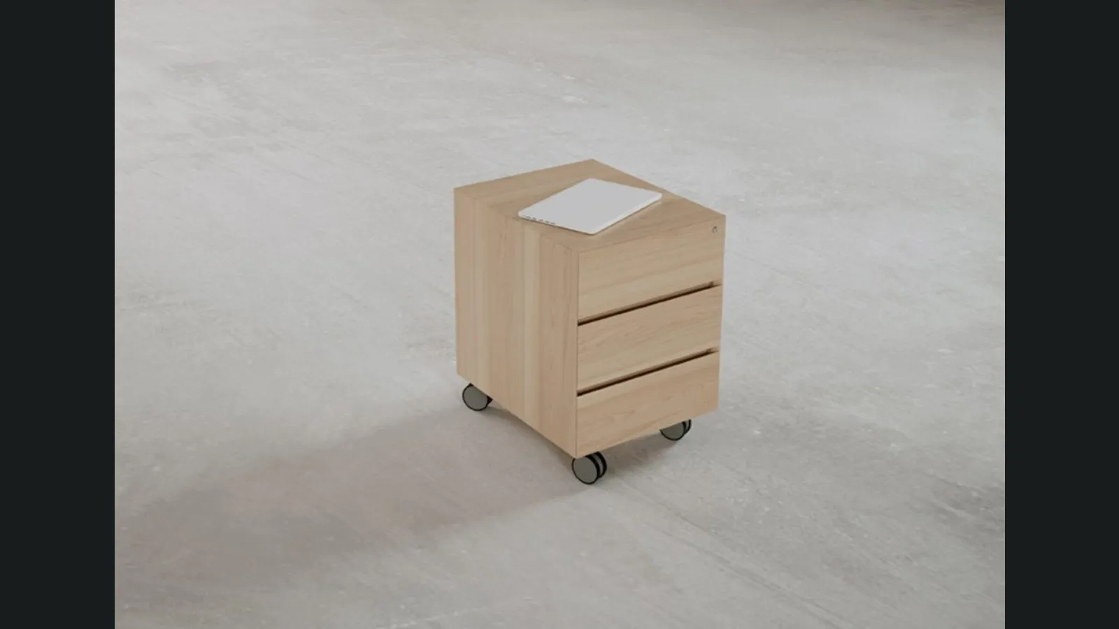 Cassettiera per Ufficio in Legno di Estel