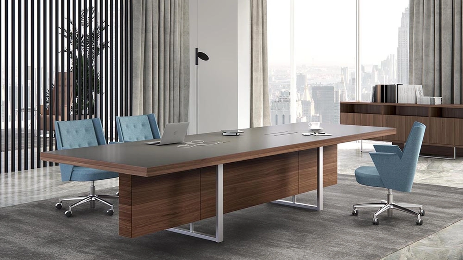 Scrivania operativa Deck di Estel