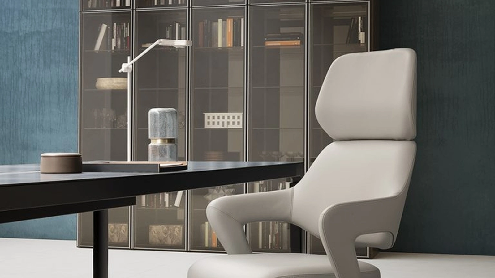 Poltrona direzionale Ergofit di Estel