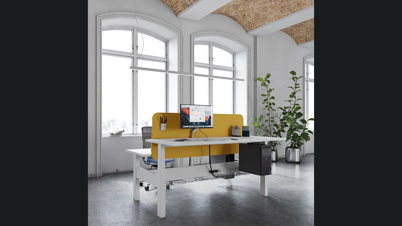 Scrivania Operativa Evo HP di Estel