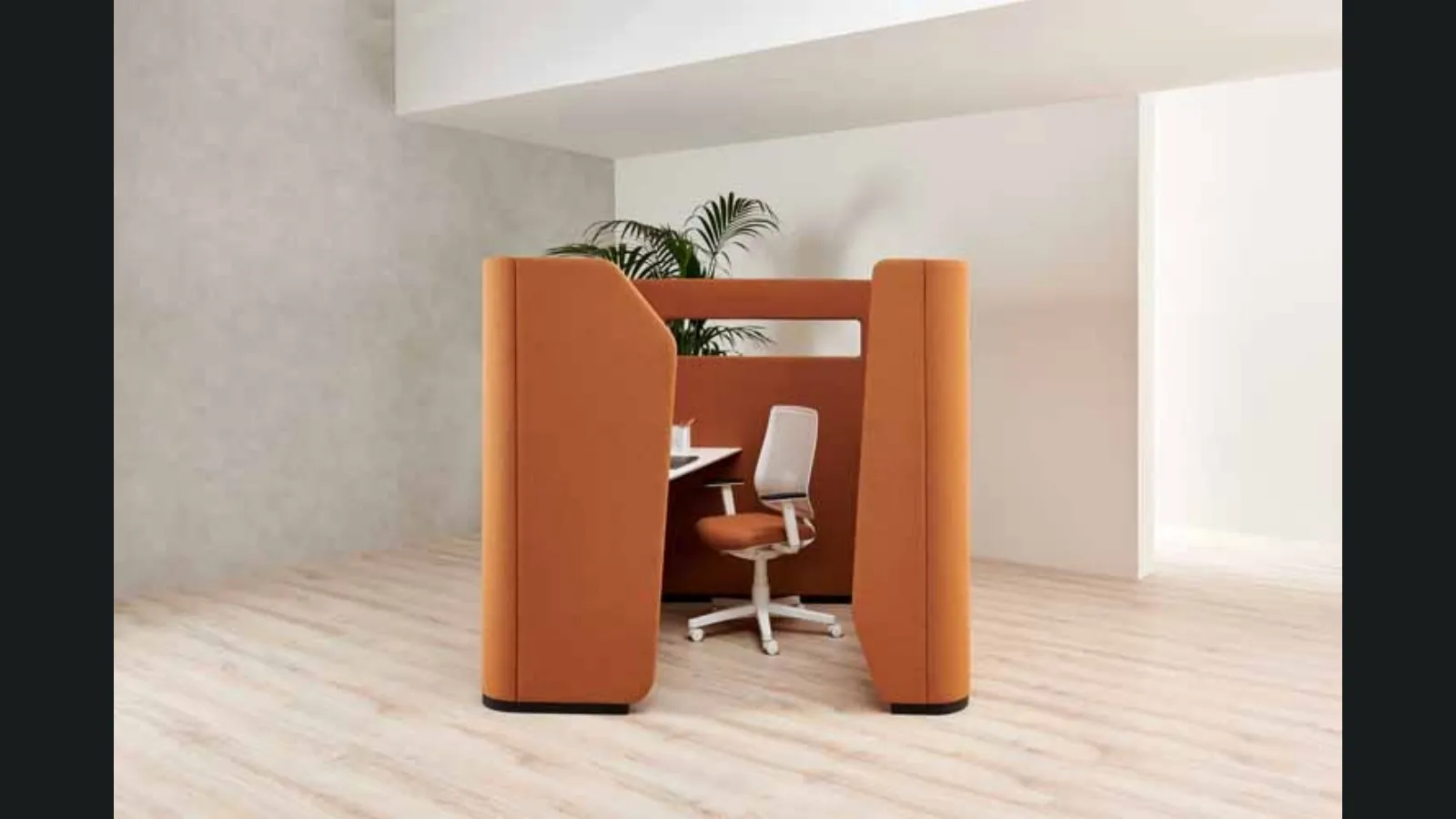 Sedia operativa con schienale in polipropilene con trama a griglia per l’areazione Hyla di Estel