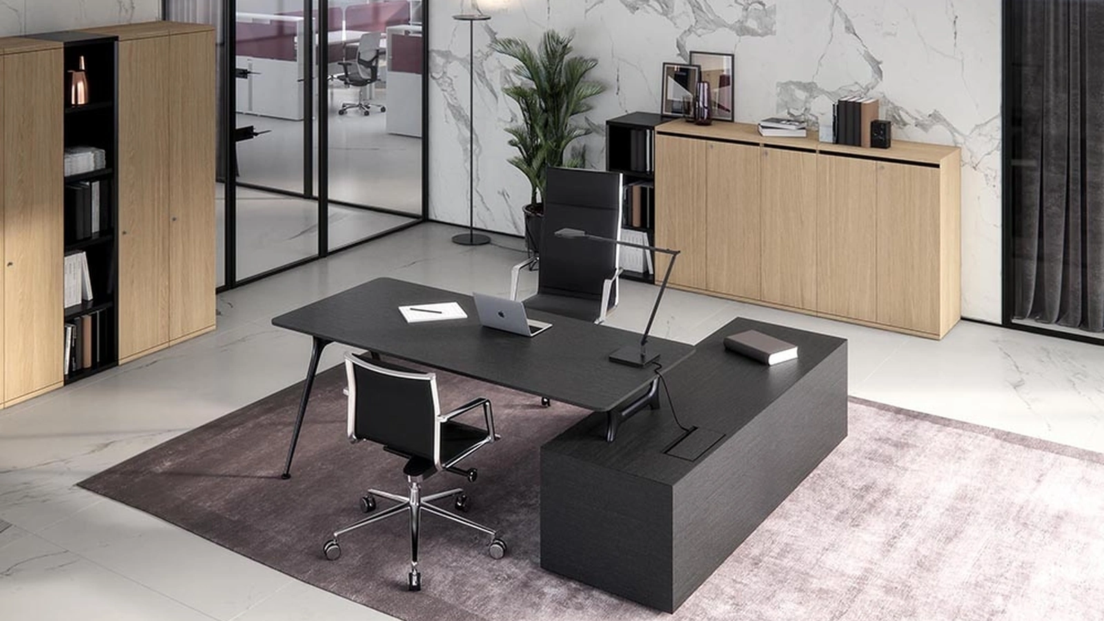 Scrivania direzionale P016 - Manager di Estel