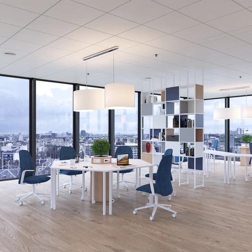 Scrivania operativa Nomadi di Estel