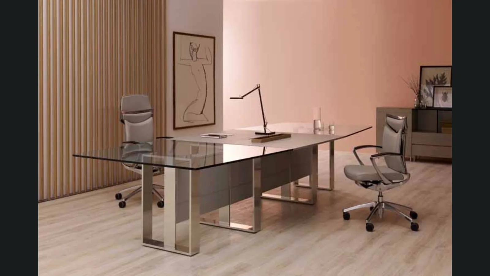 Sedia operativa regolabile in altezza UniQa di Estel