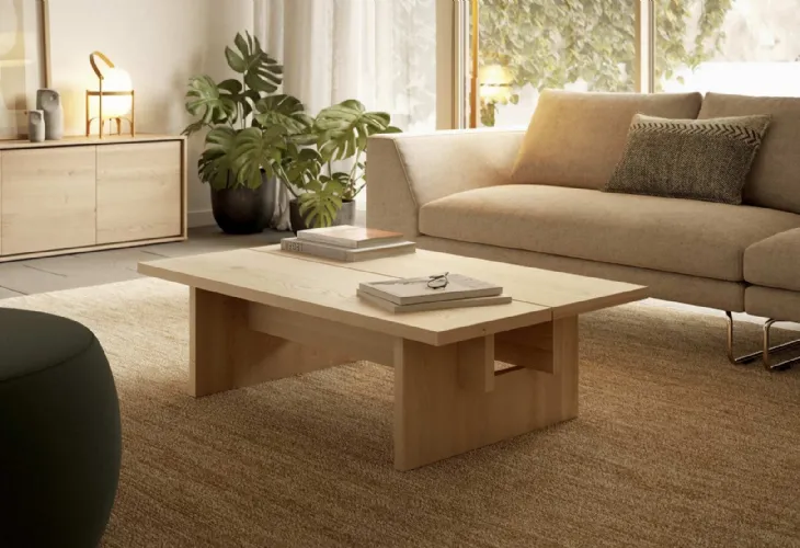Tavolino Leiho Coffee Table di Treku