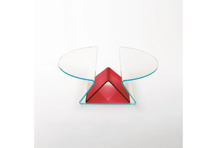 Tavolino Plissé di Glas Italia